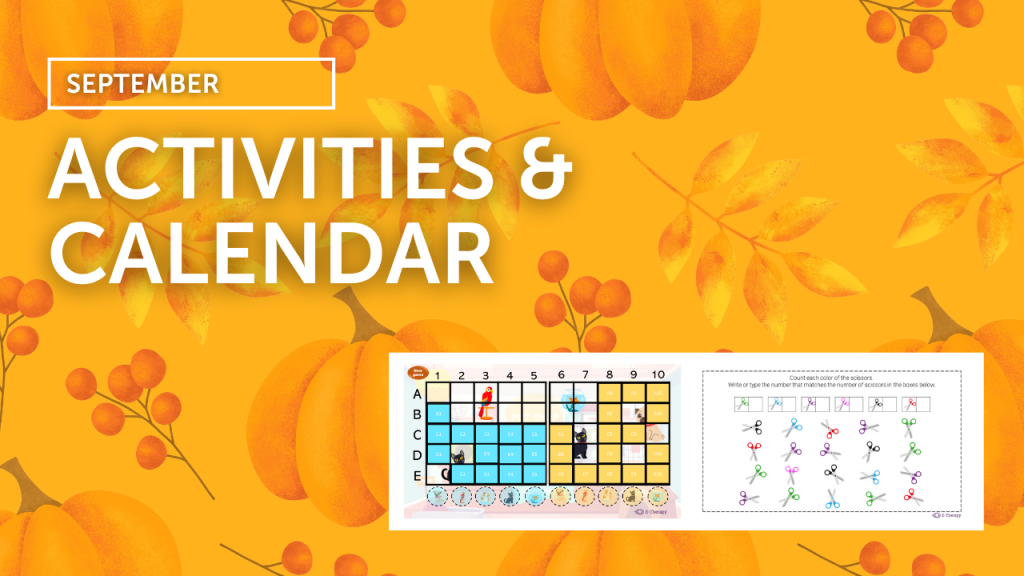 September Activities and Calendar